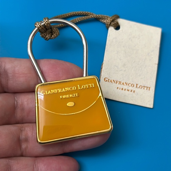 🖤NWT💕Gianfranco Lotti Bag design keychain - Picture 1 of 10